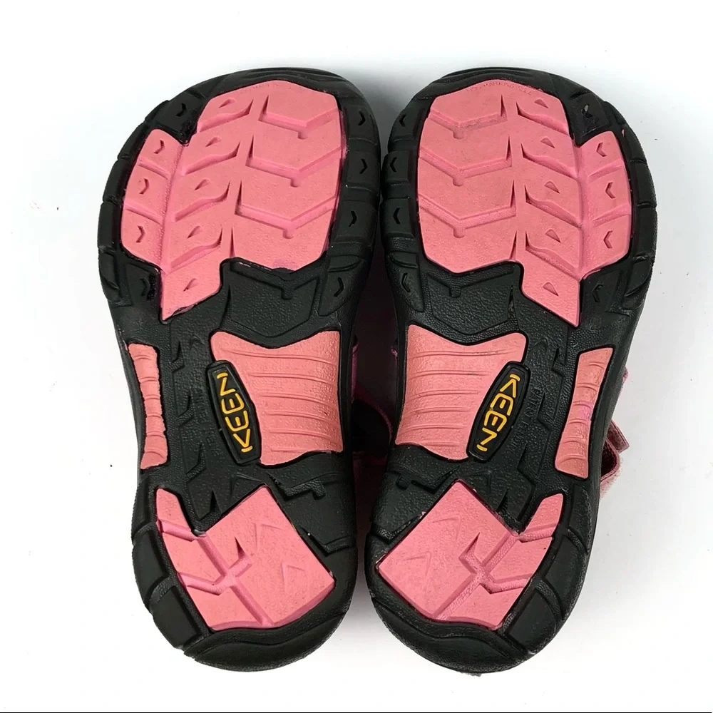 Keen Girls Pink Trail Sneakers Sz 3